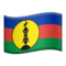 New Caledonia emoji on Apple